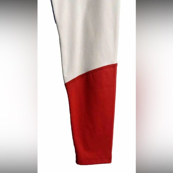 Section 119 X Grateful Dead High Rise Stealie Red White & Blue Leggings Size M - Picture 5 of 7